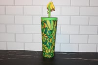 Image 4 of Starbucks Farm Rio Banana Cold Cup Venti Tumbler 24oz Tropical