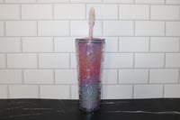 Image 4 of Starbucks WICKED Glinda Upland Prism Pink 24oz Cold Cup Tumbler Limited