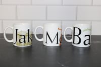 Image 4 of Starbucks 2005 City Mug Collector Series Indonesia 5 Mug Set Boxed Retired