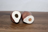 Image 6 of Vintage Whimsical Kitschy MCM Glossy Owl Salt Pepper Shakers