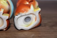 Image 6 of Vintage Tom &amp; Jerry Cowboy Indian Salt Pepper Shakers Ceramic READ