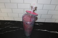 Image 6 of Starbucks WICKED Glinda Upland Prism Pink 24oz Cold Cup Tumbler Limited