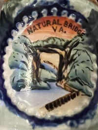 Image 8 of Vintage Elk in Forest Natural Bridge VA Beer Stein Salt &amp; Pepper Shakers Japan