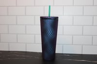 Image 3 of Starbucks Purple Green Swirl Mermaid Cold Cup 24oz Venti Tumbler