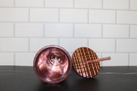 Image 4 of Starbucks Rose Gold Jeweled Venti Tumbler 24oz Metallic Cold Cup