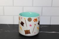 Image 2 of Willy WONKA Whimsical Coffee Mug by Magenta 20oz Large Irridesent Cup