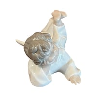 Image 3 of Lladro Angel Cherub Lying Down #4541 Glossy Porcelain Spain