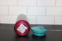 Image 5 of Starbucks Fall Teal Berry Rose Stainless Steel Insulated Tumbler Floral Gold