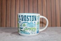 Image 1 of Starbucks BOSTON Been There Series BTS 14oz Coffee Mug Cup