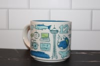 Image 4 of Starbucks Seattle Been There 14oz Across the Globe Series Coffee Mug
