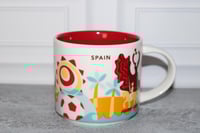 Image 1 of Starbucks Spain You Are Here 14oz Coffee Mug