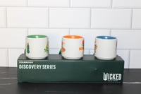 Image 3 of Universal Studios Wicked Starbucks Discovery Series 3 Mini Mug 2 Oz Ornament Set