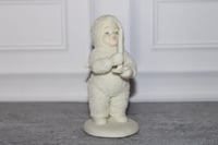 Image 1 of Dept 56 Snowbabies Just One Little Candle Figurine 68233 Vintage