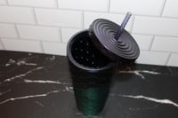 Image 5 of Starbucks Iridescent Mermaid Scales Tumbler Green Purple 24 oz