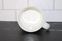 Image 4 of Starbucks Coffee Mug White with Black Mermaid Logo Siren 14oz
