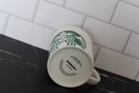 Image 6 of Starbucks Mermaid Coffee Mug White And Green 16oz
