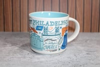 Image 1 of Starbucks Philadelphia Been There Series Mug 14 oz Coffee Cup