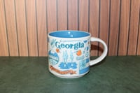 Image 1 of Starbucks GEORGIA Been There Series Collector BTS Coffee Mug Blue