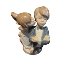 Image 8 of Vintage Lladro Lets Make Up #5555 Retired Figurine Glossy Finish Spain