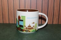 Image 1 of Starbucks Indianapolis You Are Here Mug 14 oz | Indiana City Coffee Cup