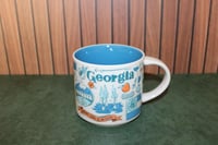 Image 2 of Starbucks GEORGIA Been There Series Collector BTS Coffee Mug Blue