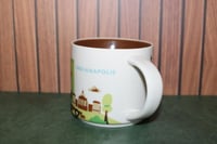 Image 2 of Starbucks Indianapolis You Are Here Mug 14 oz | Indiana City Coffee Cup