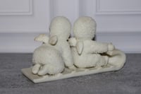 Image 6 of Snowbabies #79600 DEPT 56 retired Down The Hill We Go Issued: 1987