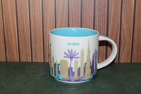 Image 1 of Dubai You Are Here YAH Starbucks Coffee Mug – 14oz – 2017 – UAE – EUC