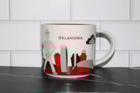 Image 1 of Starbucks OKLAHOMA You Are Here (YAH) Series 14 oz Coffee Mug EUC