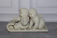 Image 8 of Snowbabies #79600 DEPT 56 retired Down The Hill We Go Issued: 1987