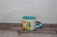 Image 2 of Starbucks California Mini Mug 2oz You Are Here Ornament Cup EUC No Box