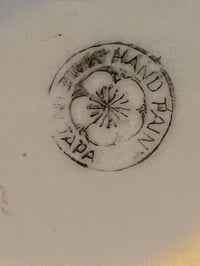 Image 7 of Vtg Porcelain Lusterware Birds Swan Base Hand Paint Japan Salt &amp; Pepper Shakers