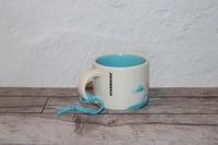 Image 4 of Starbucks California Mini Mug 2oz You Are Here Ornament Cup EUC No Box