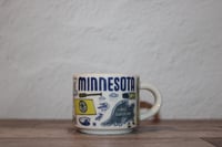 Image 1 of Starbucks Minnesota Been There Series Mini Mug 2oz Espresso Ornament EUC