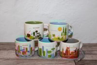 Image 5 of Michigan Mini Mug 2oz You Are Here Starbucks Espresso Cup Ornament EUC