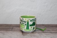 Image 3 of Starbucks Wisconsin Mini Mug Ornament 2oz Been There Series 2020 EUC