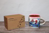 Image 2 of Starbucks Avengers Campus Paris Mug You Are Here 14 oz Coffee Cup