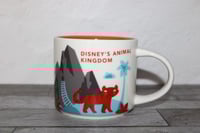 Image 1 of Starbucks Animal Kingdom You Are Here Mug 14 oz Coffee Cup Theme Park**READ**