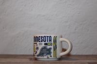 Image 2 of Starbucks Minnesota Been There Series Mini Mug 2oz Espresso Ornament EUC