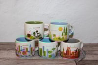 Image 6 of Starbucks California Mini Mug 2oz You Are Here Ornament Cup EUC No Box