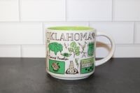 Image 1 of Starbucks Oklahoma Been There Series Mug 14 oz Coffee Cup