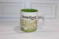 Image 1 of Starbucks Heidelberg Germany Global Icon Mug 16 oz Coffee Cup EUC