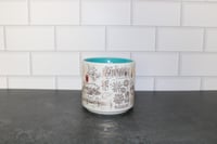 Image 3 of Starbucks Been There Series Manila Gold &amp; Periwinkle 14oz Coffee Mug EUC