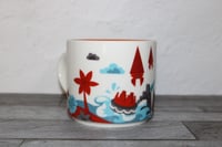 Image 3 of Starbucks Animal Kingdom You Are Here Mug 14 oz Coffee Cup Theme Park**READ**