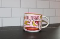 Image 1 of Starbucks California Been There Series Mug 14oz The Golden State Coffee Cup EUC