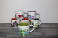 Image 6 of Starbucks Magic Kingdom You Are Here Mug 14 oz Coffee Cup Theme Park EUC