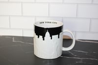 Image 2 of Starbucks New York City 2012 Ceramic Mug: 3D Skyline Relief, 16 oz RARE!