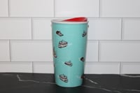 Image 3 of Starbucks MISSOURI 12 Oz Ceramic Traveler Tumbler Boats Ozark Lake