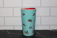 Image 4 of Starbucks MISSOURI 12 Oz Ceramic Traveler Tumbler Boats Ozark Lake