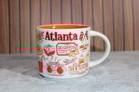 Image 1 of Starbucks Atlanta Mug 14 oz Been There Series Coffee Cup